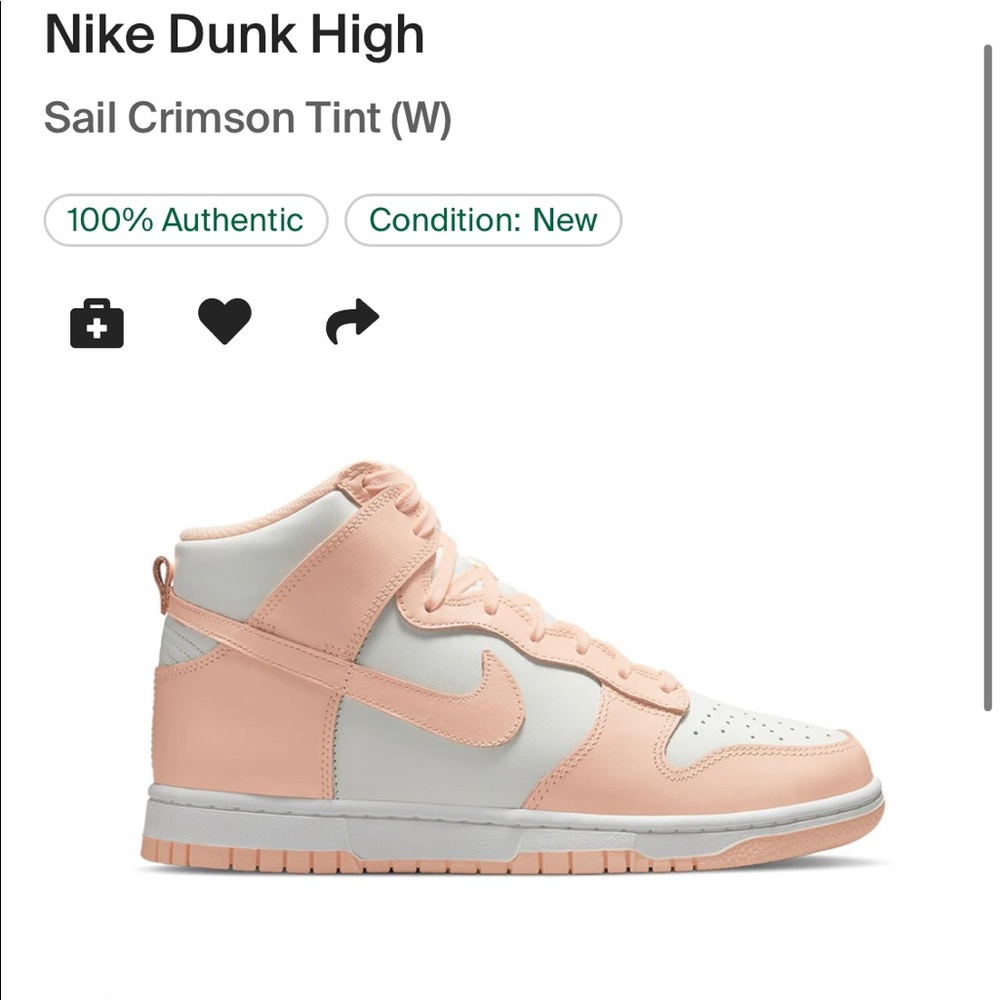 Nike Dunk High Crimson Sail